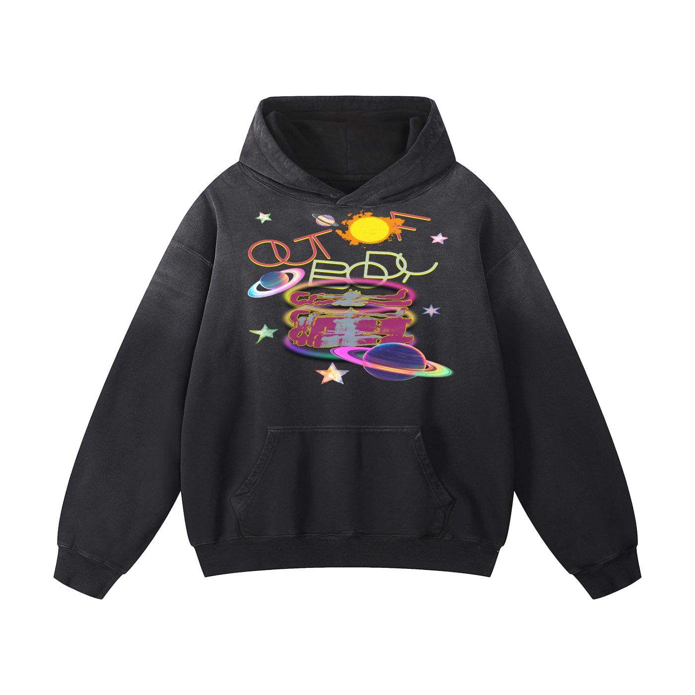 Out of Body Sunfade Oversized Hoodie
