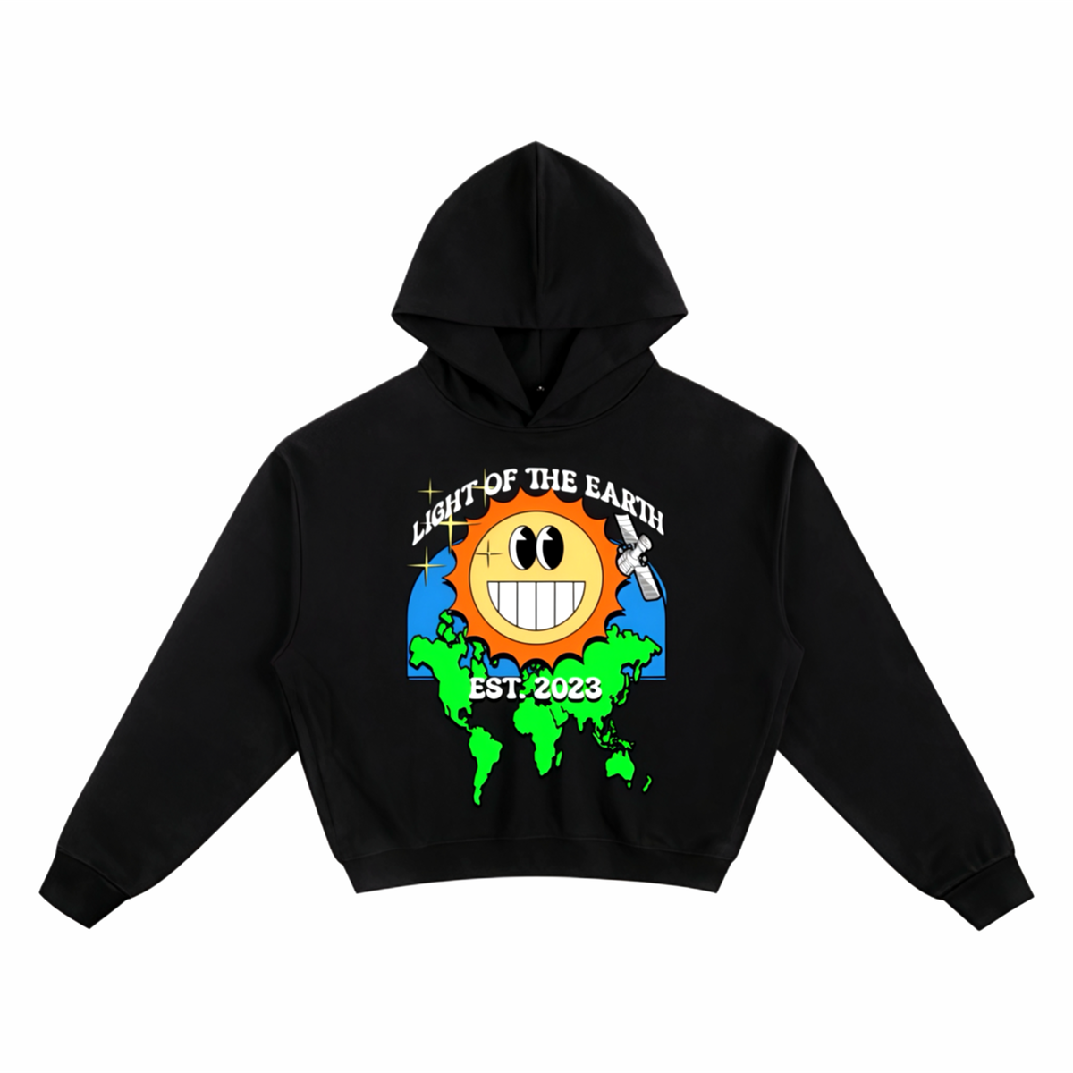 Light Of The Earth Cropped Hoodie