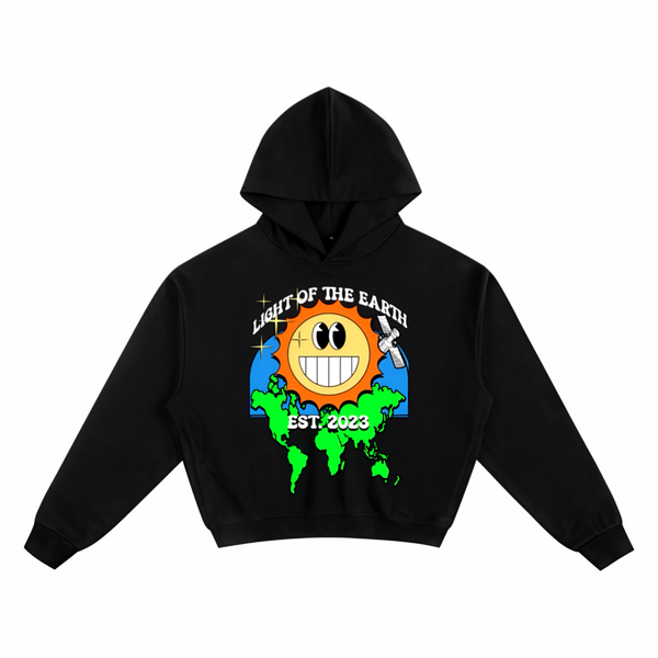 Light Of The Earth Cropped Hoodie