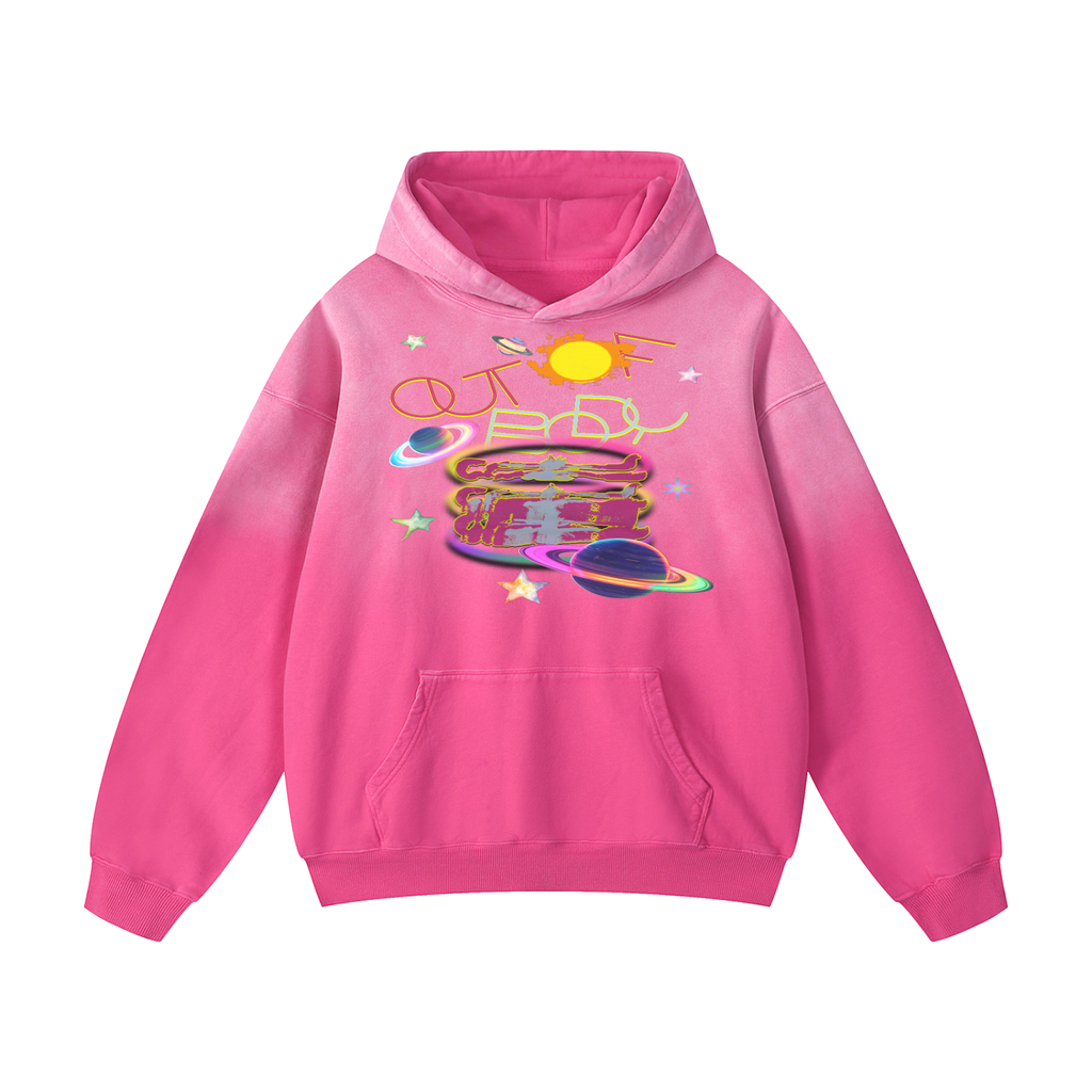 Out of Body Sunfade Oversized Hoodie