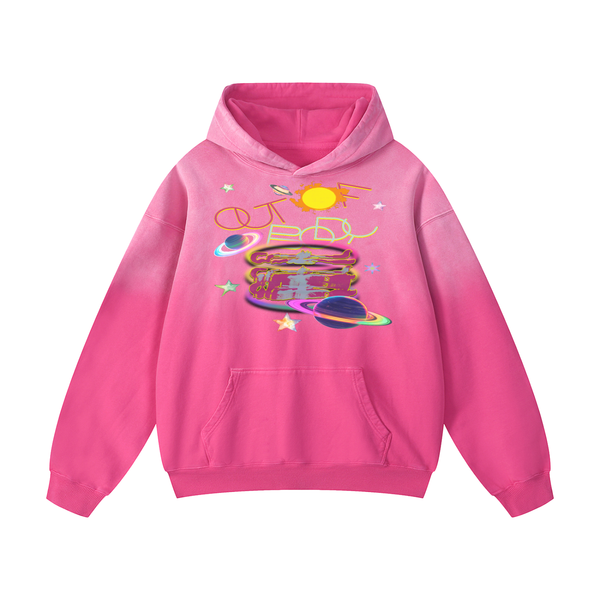 Out of Body Sunfade Oversized Hoodie